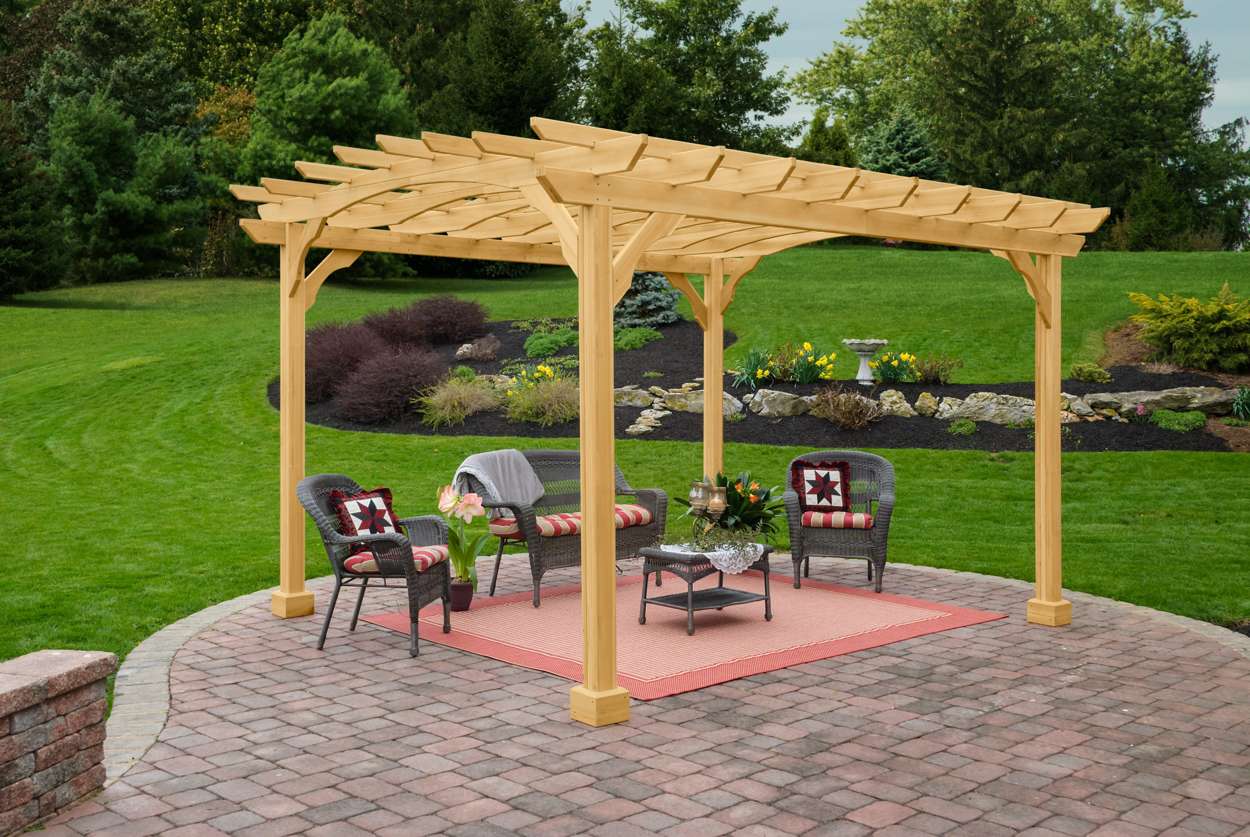 pergola de jardin