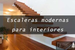 Mejores ideas de escalera de madera para interiores modernas