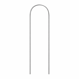 Tutor en U 50cm x 10 unidades