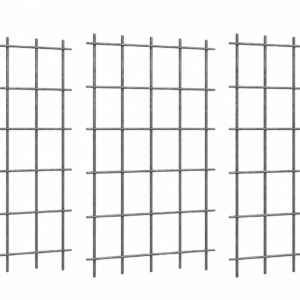 Espaldar Soporte Planta Trepadora Enrejado 120 x 60 cm x3 unidades